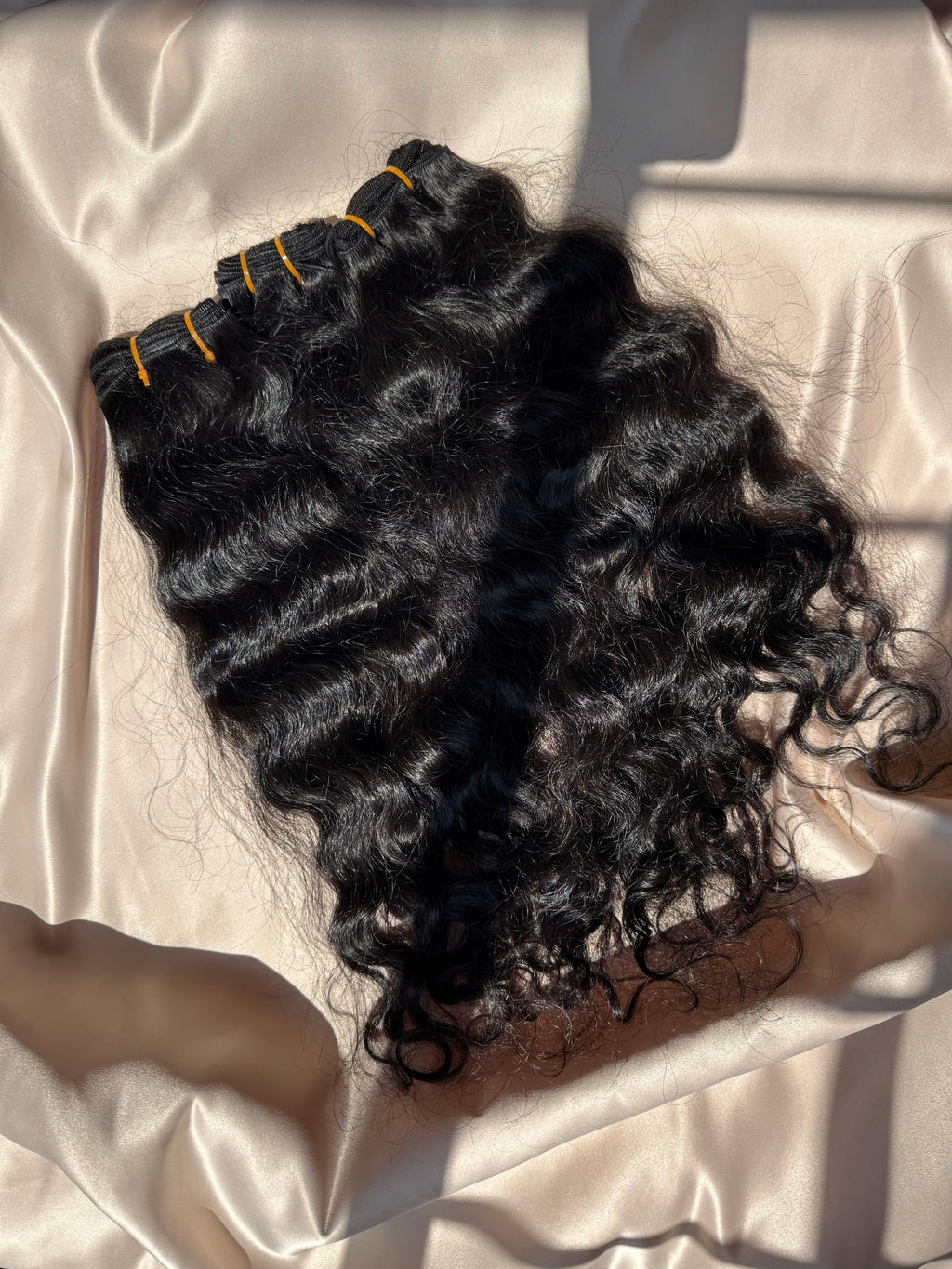 3 BUNDLE DEAL 20" INDIAN RAW WAVY