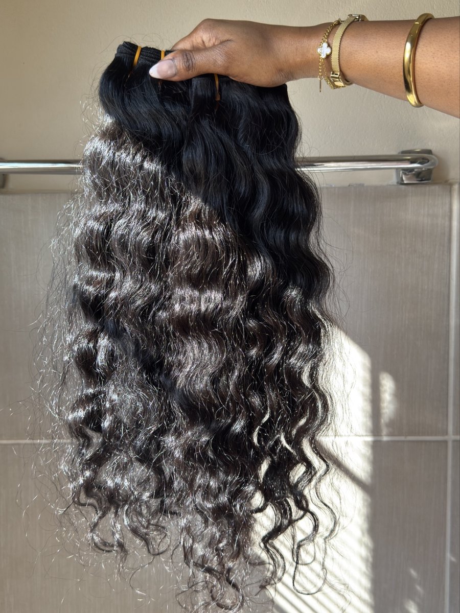 3 BUNDLE DEAL 20" INDIAN RAW LOOSE CURL