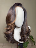 LAYERING AND STYLING OF WIG