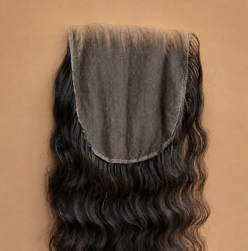 HD LACE CLOSURE - RAW INDIAN LOOSE CURLY